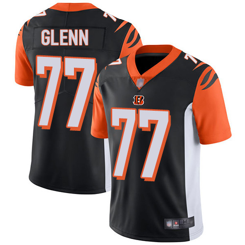 Cincinnati Bengals Limited Black Men Cordy Glenn Home Jersey NFL Footballl #77 Vapor Untouchable